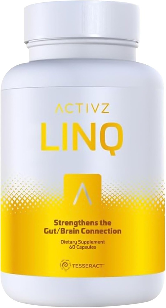 ACTIVZ LINQ - Fórmula Epigenética Avanzada para Función Cerebro, Salud Gut, Radiancia de la piel y Soporte Inmunitario - 60 cápsulas