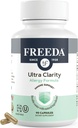 FREEDA Natural Allergy Fórmula con Quercetin, Bromelain &amp; Nettle Leaf - Kosher Certified and Vegan - Apoyos Healthy Sinus &amp; Respiratory Function - Non-Drowsy Immune Support for Seasonal Wellness