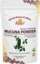 Sewanti Mucuna orgánica Powder - Suplemento herbal puro - Mucuna Pruriens Polvo - Vegan &amp; Gluten Gratis -200g