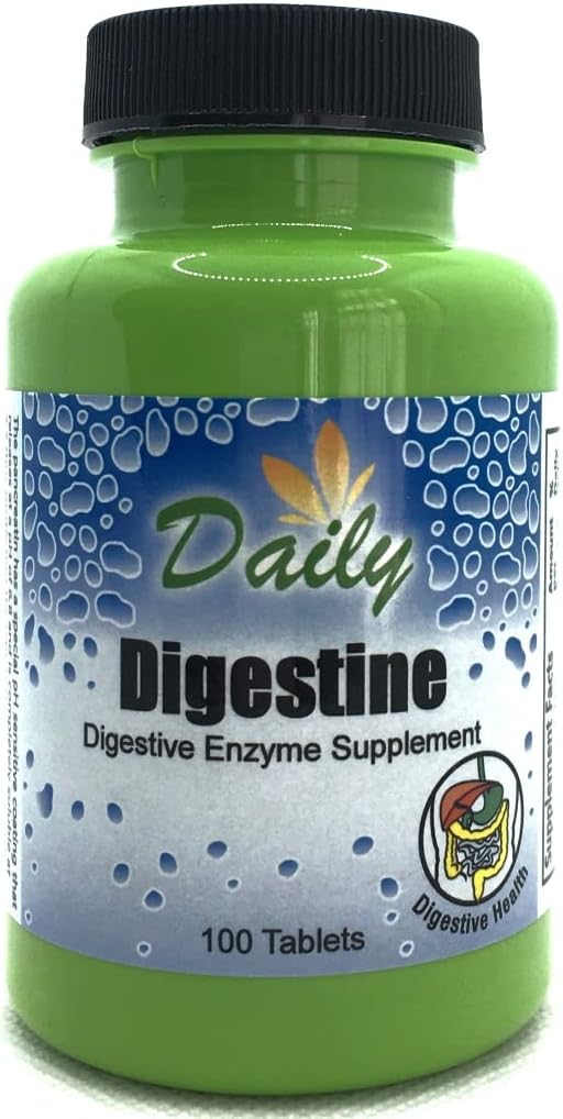 DigestineTM (Digestive Enzymes Mycozyme, Pancreatin, Papain, Acid Stable Protease, Betaine HCl, Iron Bile Salts)