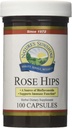 Sunshine Rose Hips, 100 capsules, Kosher ← Apoya la inmunidad, Fuente Natural de la vitamina C, Contiene Bioflavonoides Beneficiales, y proporciona potentes antioxidantes