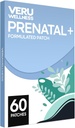 Veru Wellness Prenatal Plus Daily - Folato Multi Prenatal Esencial, Calcio, Magnesio - Patch Auto Adhesivo (60 Patch)