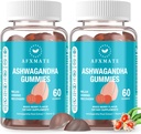 AFXMATE Ashwagandha Gummies & vitamina D Gummies for Men &amp; Women 120 Count Aswangdha Supplement (Non-GMO, Sugar Free &amp; Gluten Free)