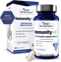 1MD Nutrición ImmunityMD - Immune Health Probiotic ← Potent, Dr.-Selected Probiotic Strains with Prebiotic - Promote Global Immune System Strength, Reduce Everyday Stress