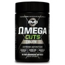 PMD Sports Omega Cuts Elite Fat Loss-Muscle Defining Formula - Omega Fatty Acids, MCT y CLA para la definición y mantenimiento muscular - Keto Friendly for Women and Men - Stimulant Free (90 Softgels)