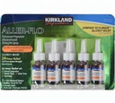KIRKLAND Signature Aller-Flo Fluticasone Propionate (Glucorticoid) 5 Botellas x 120 Sprays Medidos 0.54 Fl OZ per Bottle (15.8 mL x 5) 2.70 OZ Total (79 mL Total) 600 Sprays totales Total, 1-Pack