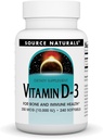 Source Naturals Vitamin D-3, Supports Bone & Immune Health*, 250 mcg (10,000 IU) - 240 Softgels