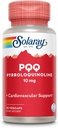 SOLARAY PQQ 10 mg, Pyrroloquinoline Quinone Suplemento, Cellular, Heart & Cognitive Function Support, 30 VegCaps