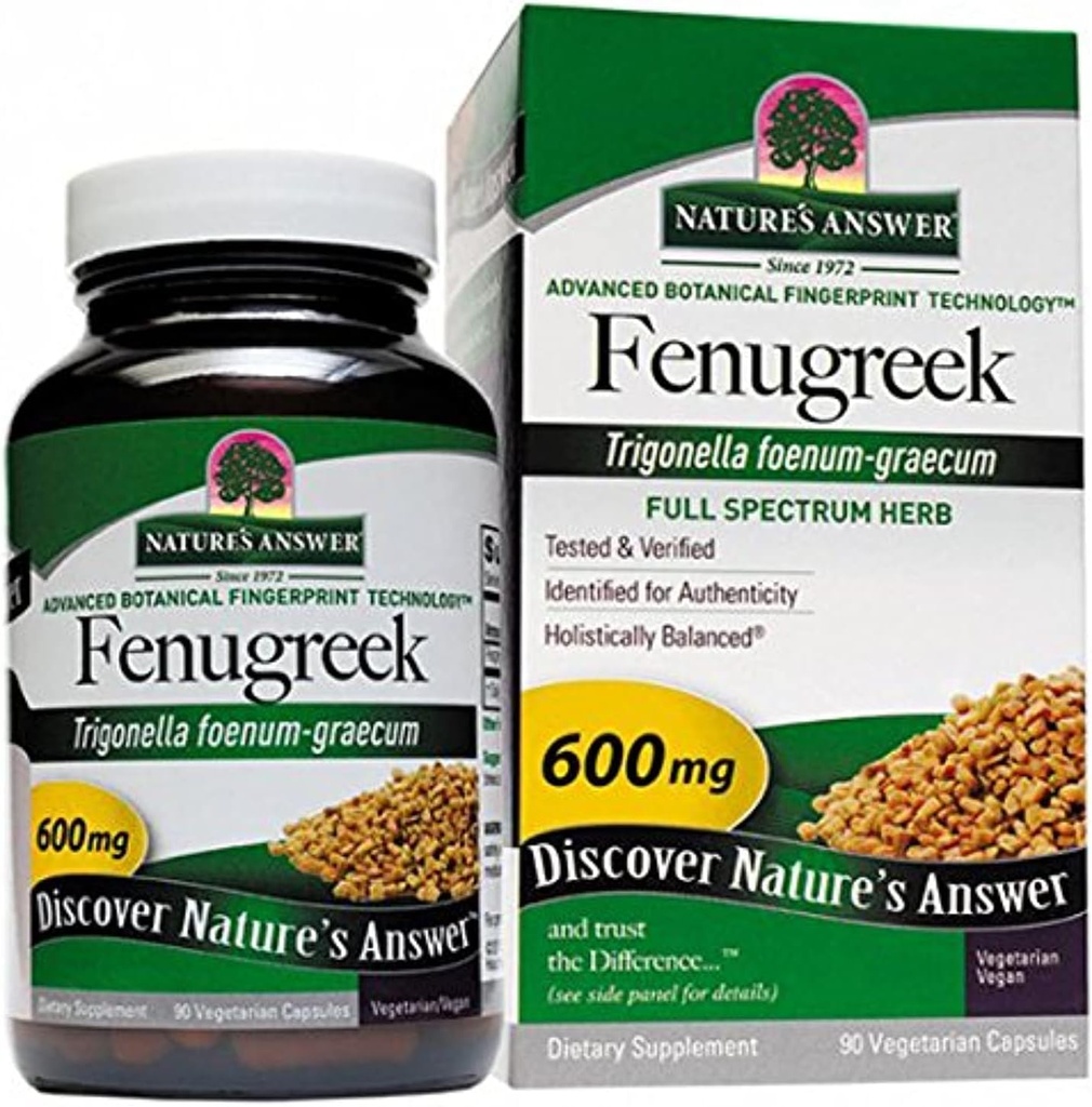 Fenugreek Seed Nature Respuesta 90 Caps