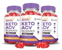 Laboratorios Justificados (3 Pack Tubo Ripped Keto ACV Gummies Extreme 2000MG Tubo Ripped Keto Gummies Apple vinagre de sidra Formulado con Powder Pomegranate Beet Juice B12 Vegan No GMO 180 Gummys