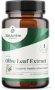 BIOACTIVE NUTRIENTS Olive Leaf Extract Supplement - 700mg - 180 Vegetable Capsules - 20% Oleuropein Concentrate - Supports General Health