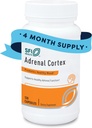 Klaire Labs SFI Health Adrenal Cortex - Complementos de Apoyo Adrenal para la Salud de Cortisol - Extracto Liofilizado Purificado y Libre de BSE de Pasture-Fed Bovine (120 cápsulas)