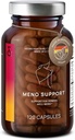 CLAV Meno Balance - Menopause Support - con Wild yam Root, Red Clover, Siberian Rhubarb - Hot Flash Relief, Mood Swings & Muti-Symptom Support -120 Capsules