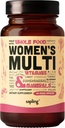Multivitamínico para Mujeres - Complejo Multivitamina de Mujeres - Metilada B con ingredientes alimenticios completos, vitamina B12, folato, A, C, D3, E, K2, Frutas orgánicas " Verduras - Vegan, No GMO - 60 cápsulas