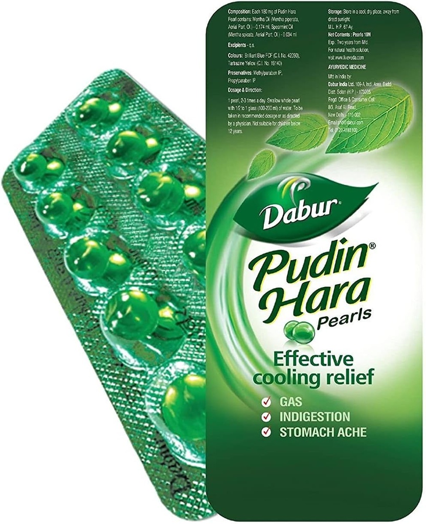 Perlas Pudin Hara (2 tiras de 10 cada una)