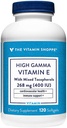 Alta Gamma Vitamina E - Soporta Immune & Salud Cardiovascular - 400 UI (120 Softgels)