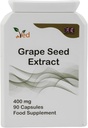 Ved OPC Grape Seed Extract Capsules, Min. 95% Oligomeric Proanthocyanidins,400 mg 90 cápsula Vegan (3 meses de suministro)