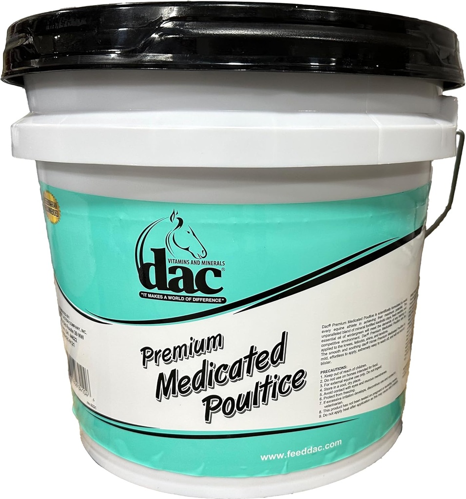 dac Vitaminas y Minerales dac® Premium Medicated Poultice - 45lbs, White