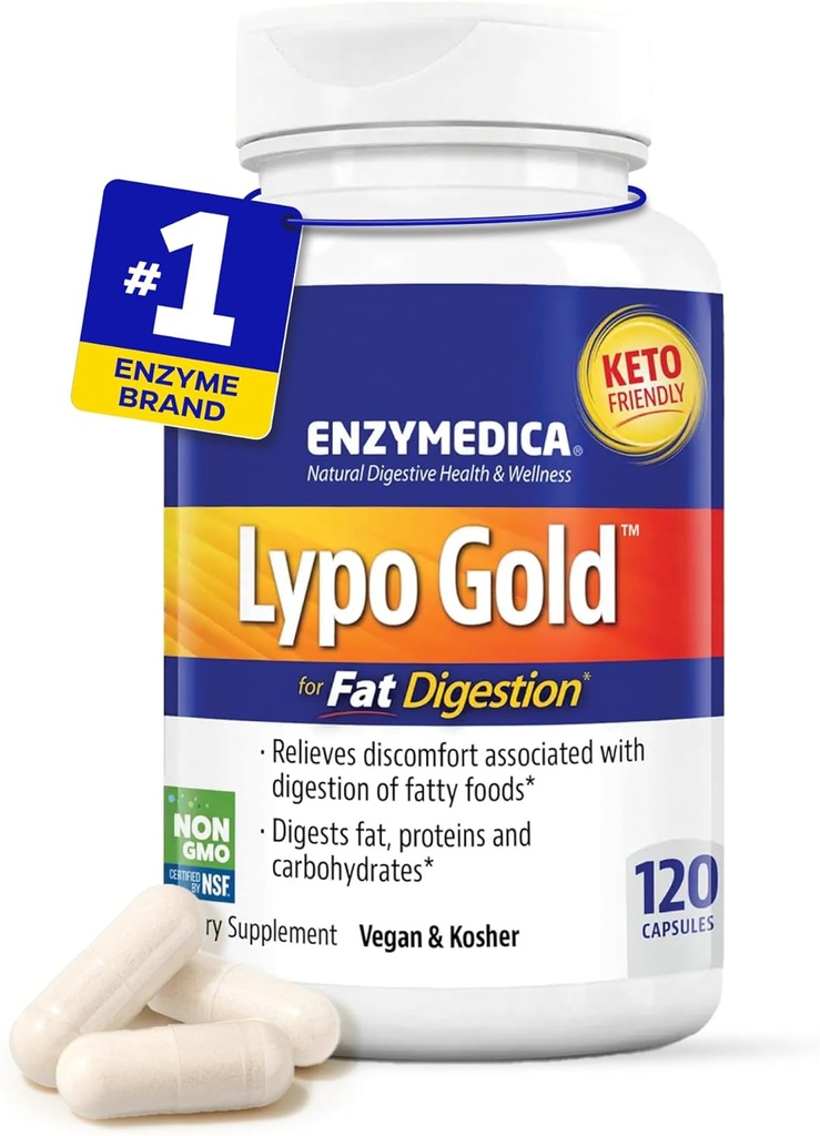 ENZYMEDICA Lypo Gold, 120 Conde