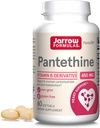 Jarrow Formulas Pantethine 450 mg - Derivative of Vitamin B5-60 Servings (Softgels) - Apoyo a la salud del corazón, carbohidratos & Lipid Metabolism - Coenzyme A (CoA) Precursor - Suplemento de ácido pantoténico