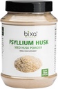 bixa BOTANICAL Psyllium Husk Powder ← Plantago Ovata ❌ Ayurvedic Herbal Supplement TEN Maintains Gut Motility ANTE 1 Pound / 16 OZ ANTE Gluten Free, Non-GMO, Steam Treated, Vegan, 100% Pure.