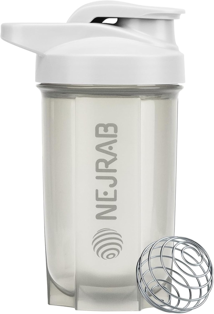 Botella Protein Shaker – Perfecta para el Café, Polvo Proteína – 16 Oz –para el gimnasio con bola Mixer – Copas Shaker para las sacudidas Protein.