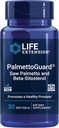 Extensión de la vida PalmettoGuard Saw Palmetto " Beta-Sitosterol – Apoya la función de la próstata saludable " Salud del metabolismo hormonal: Suplementos para hombres - Gluten-Free, Non-GMO – 30 softgels
