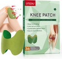 36Pcs Knee Patches,Wormwood Extract Sticker 8-Hour Heat Patches of Joint for Knee, Back, Neck, Shoulder