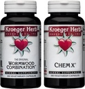 Kroeger Herb Productos Wormwood y Chem X Bundle