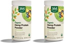 365 por Whole Foods Market, Protein Powder Hemp Organic, 16 Ounce (Pack of 2)