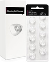 Doble Vent 10mm-Hearing Aid Domes para Oticon Minifit, Oticon Hearing Aid Supplies, Replacements Parts Accesorios Universal Oticon Domes for Hearing Aids Cleaning Kits (10 Pcs)