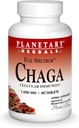 Herbals planetarios Chaga Full Spectrum, Mejora de la inmunidad celular, 60 Tablets