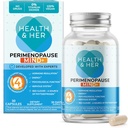 Salud " Su Mente Perimenopause+ Apoyo a la función cognitiva, para la etapa temprana de la menopausia, Energía mental, Suplementos para Mujeres con Vitaminas, Libre de gluten, No GMO, Vegan (30 ct - 1 mes)