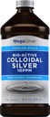 Piping Rock Colloidal Silver Liquid Drops | 16 Fl Oz | 10 PPM | Bio-Active Premium Grade Tincture | Non-GMO, Gluten Free Supplement