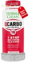 Herbal Limpiar Qcarbo16 Bebida limpia de desintoxicación de un mismo día (16 fl oz) - Limpiador de cuerpo de sabor tropical* Bebida de desintoxicación para nivel de toxina moderado*, vitamina B2 y vitamina B12 para hombres y mujeres
