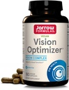 Jarrow Formulas Vision Optimizer Veggie Capsules - 180 Cuenta - Suplemento Ojo - Suplemento dietético - con Grape Seed Extract, Lutein " Zeaxanthin, Quercetin " Más - Non-GMO - Gluten Free
