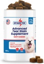 Tear Stain Soft chew Supports Dogs Eye Care Mejorado con Lutein Omega-6 Omega-3 Cranberry Extract Ayuda a eliminar las estainas de la pera Lubricates Eyes and Supports Immune System from Allergies