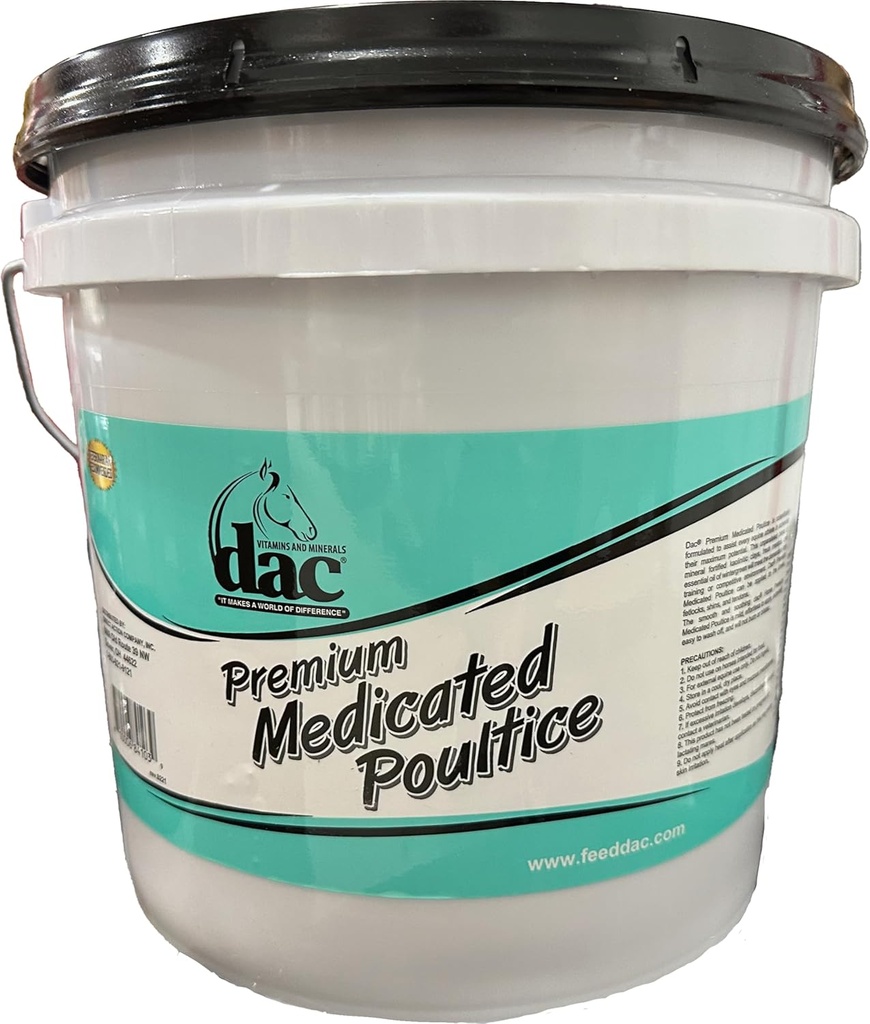 dac Vitaminas y Minerales DAC Poultice Medicado Premium - 23lbs, Blanco