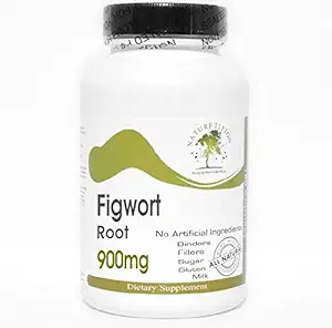 Figwort Root 900mg ~ 180 Capsules - No Aditivos ~ Suplementos de la naturaleza