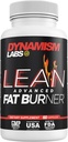 Dynamism Labs Lean Advanced Fat Burner ← Garcinia Cambogia Extract, Green Tea Extract, Raspberry Ketone ← Made in USA (60 Tablets)