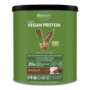 Biochem 100% Vegan Protein, Aminoácidos Naturales, Gluten Free, Keto, Non Whey, Pea &amp; Hemp Protein Powder for Women and Men, 24 Servings 2 LB (Chocolate)