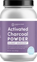 Ultra FINE Coconut Activated Charcoal Powder - Aplicaciones Culinarias y Cosméticas, Velvety Smooth Texture for Smoothies, Ice Creams, Pastas, Soaps, Ultra Fine for a Soft Finish, No Grit!
