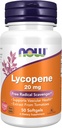AHORA Suplementos, Lycopene 20 mg con Extracto Natural de Tomates, Scavenger Radical Libre*, 50 Softgels