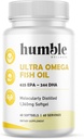 Humble Ultra Omega - High Strength Fish Oil Suplemento ← Doble Concentración DHA &amp; EPA