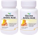 BETT Biotrex Glycine Amino Amino Acido - 60 Veg Capsules - Pack de 2, promueve la buena salud