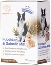 Perro y Cat Immune and Blood Support Suplemento - Fucoidan &amp; Salmon Milt/Immune System Boost Revitalizar y fortalecer - Nourish for Optimal Health and Vigor - 60 cápsulas