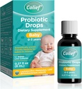 Colief Probiotic Drops Baby ← 1.1 Billion Live Cultures ← Lactobacillus Rhamnosus " Bifidobacterium Infantis ← Adecuado desde el nacimiento tóxica Bacterias amigables científicamente probadas