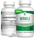 Nervala - Alfa Lipoic Acid 600mg - ALA Suplemento Antioxidante para Nerve, Energía y Circulación Apoyo- Fuerza Extra con Benfotiamine - Hecho en EE.UU., Lab Tested - 30 cápsulas, 1 mes de suministro