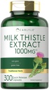 Carlyle Milk Thistle 1000mg Silencio 300 cápsulas ← Non-GMO, Gluten Free Extract