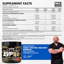 Evogen EVP 3D - Estim Free Pre Workout Powder para Hombres &amp; Mujeres ← Sugar Free Non Stim Preworkout with Beta Alanine and Creatine for Energy &amp; Pump ← Victory Punch ← 40 Servings